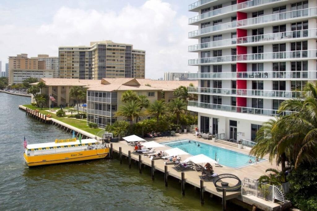 Amazing Studio Apmt 2 Full Beds Amazing View 28B Hallandale Beach Exterior photo
