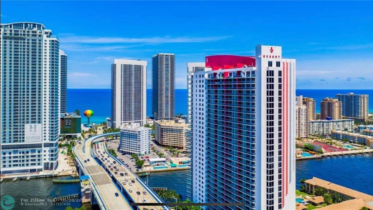 Amazing Studio Apmt 2 Full Beds Amazing View 28B Hallandale Beach Exterior photo